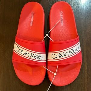Calvin Klein’  slides ♥️♥️